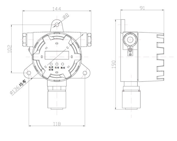 DZ-30（DC 24V）產品結構